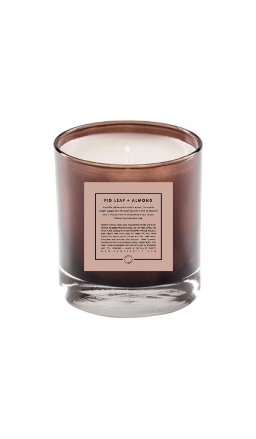 Soy Candle | Fig Leaf + Almond